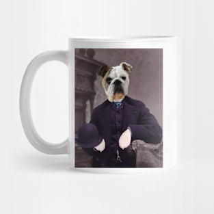 Bull Dog in a Bowler Mug